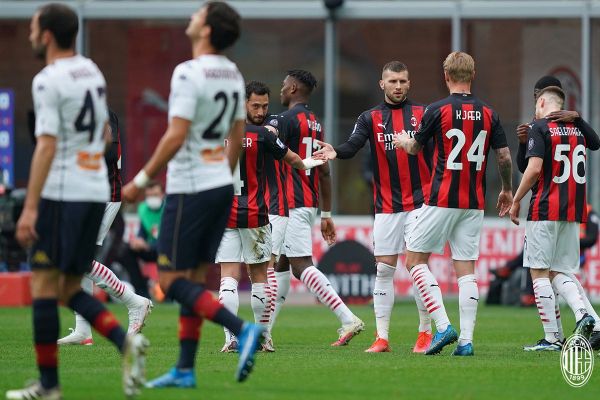 میلان ۲-۱ جنوا؛ فاصله با صدر بیشتر نمیشود
