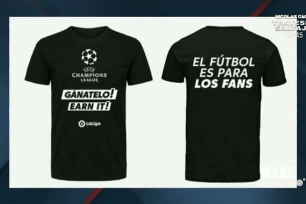 عکس؛ تیشرتی که تیمهای ضد سوپرلیگ در لالیگا میپوشند