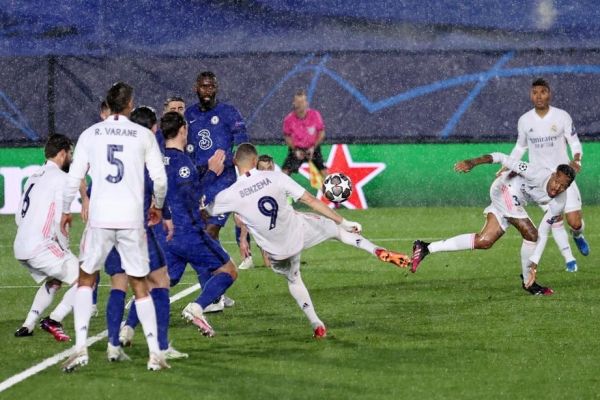 گزارش تصویری رئال مادرید یک - چلسی یک