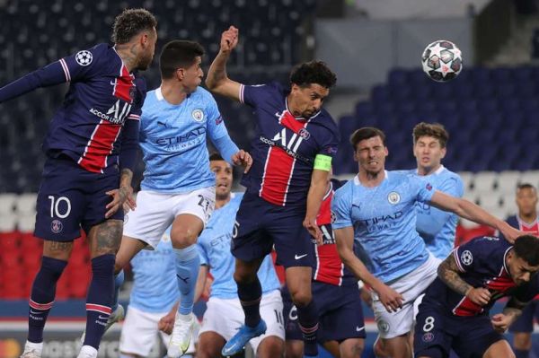  عکس؛ نمایی متفاوت از گل پاری سن ژرمن به منچسترسیتی