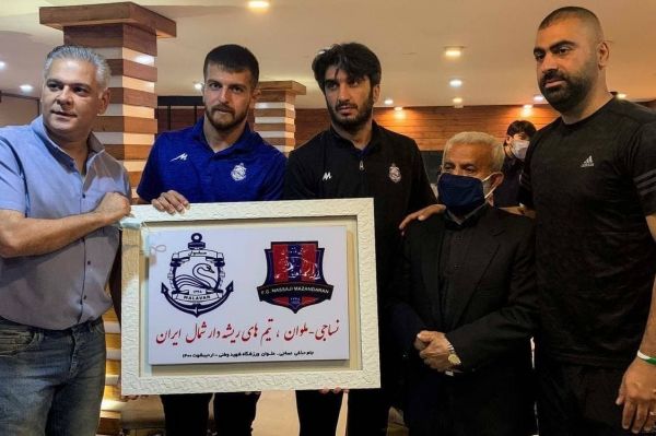 بازیکنان ملوان میهمان خانواده اولادی