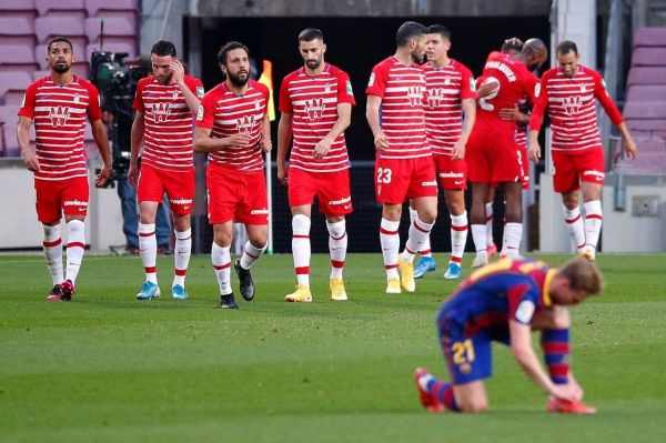  کامبک باورنکردنی گرانادا در نیوکمپ؛ فرصت صدرنشینی بارسلونا سوخت