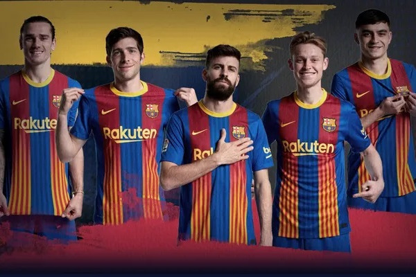 بارسلونا مقابل اتلتیکو مادرید لباس بدیمن را برتن میکند