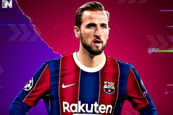 عکس؛ اگر هری کین راهی بارسلونا شود چه شکلی میشود