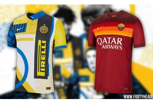 اینتر با لباسی عجیب مقابل رم قرار میگیرد