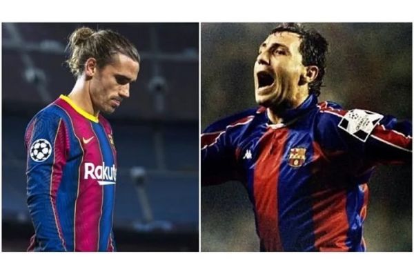  انتقاد مهاجم افسانه ای بارسلونا از گریزمان  در بازی‌های بزرگ حتی یک گل هم نزده