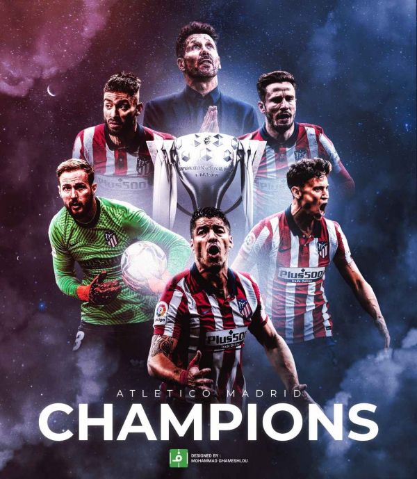 اختصاصی فوتبالی طرح ویژه فوتبالی به مناسبت قهرمانی اتلتیکو مادرید در لالیگا