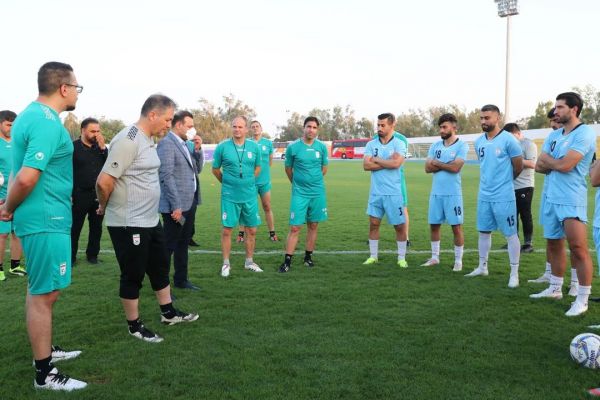 گزارش تصویری تمرین تیم ملی فوتبال در استادیوم المپیک روز شنبه ۸ خرداد