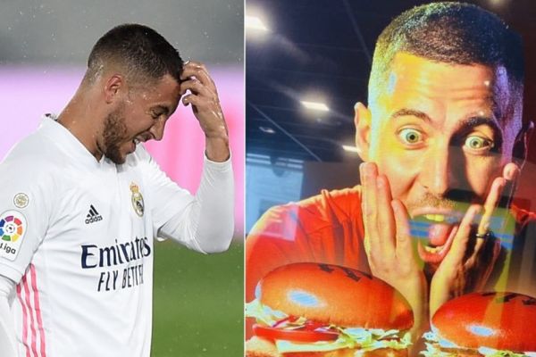 توصیه پادشاه بلژیک به هازارد درباره زیاد نخوردن همبرگر