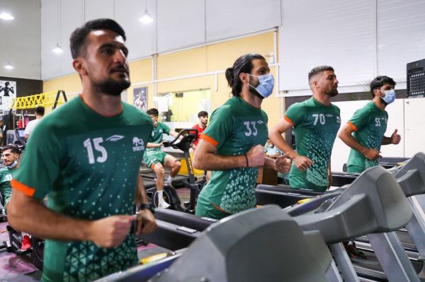  گزارش تصویری  تمرین تراکتور در سالن وزنه، 18 خرداد 1400