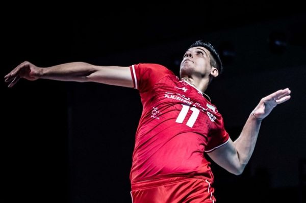  لیگ ملت‌های والیبال  کاظمی امتیازآورترین بازیکن ایران شد