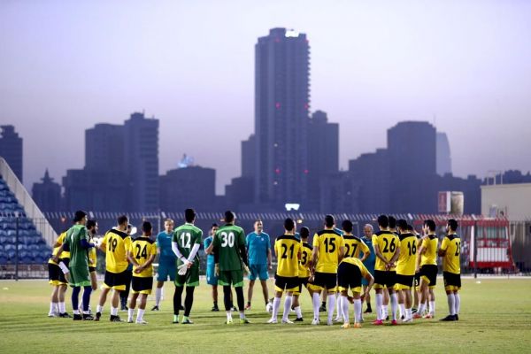  پیگیری تمرینات شاداب ملی پوشان در ورزشگاه النجمه