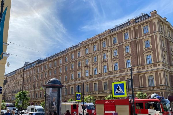  تخلیه هتل تیم ملی اسلواکی به علت آتش‌سوزی