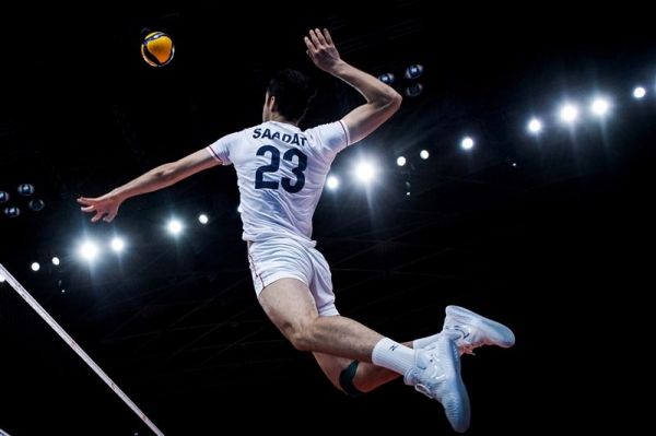 لیگ ملتهای والیبال سعادت امتیازآورترین بازیکن ایران شد