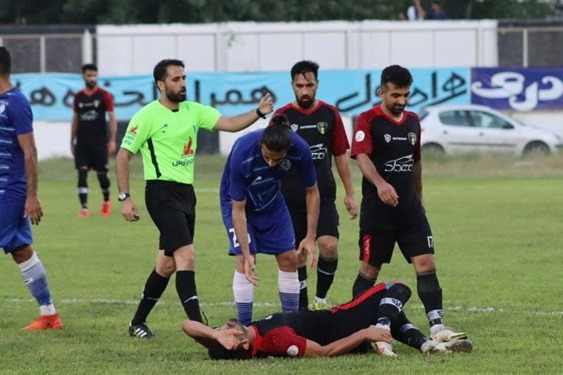  لیگ یک  رایکا بابل یک - شهرداری آستارا صفر  پیروزی بابل با اقای پیروز