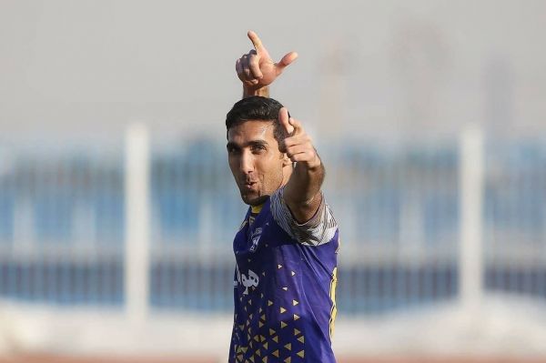  لیگ یک؛ حمید کاظمی به آقای گل نزدیک شد