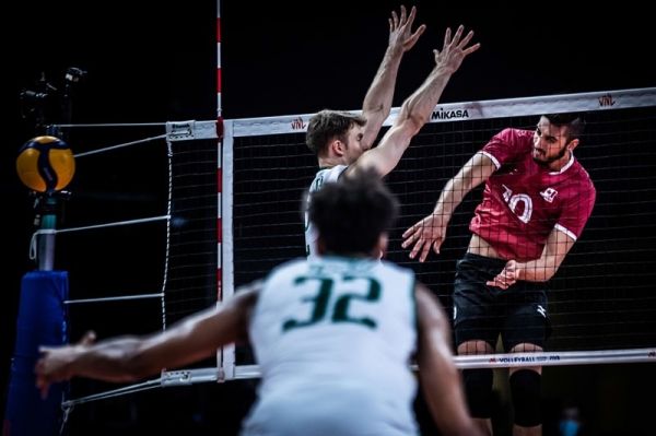  لیگ ملت‌های والیبال  شکست سنگین استرالیا مقابل کانادا