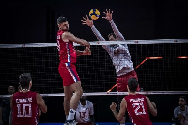 لیگ ملتهای والیبال چهاردهمین شکست استرالیا صربستان ناکام ماند