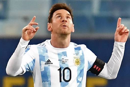  کوپا آمریکا ۲۰۲۱  برد آرژانتین با گل‌های مسی  جدول مرحله حذفی مشخص شد