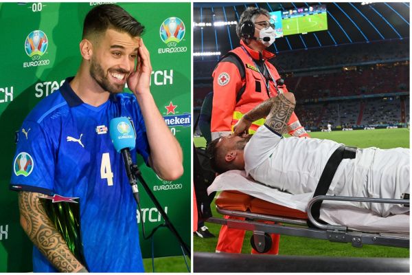  عکس؛ خوشحالی ستاره مصدوم تیم ملی ایتالیا از صعود به فینال