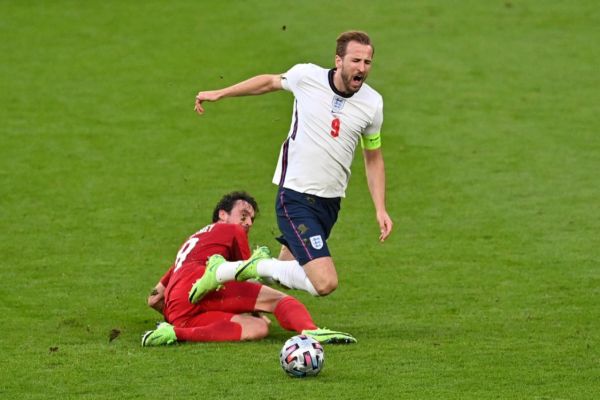 گزارش تصویری انگلیس 2-1 دانمارک مرحله نیمه نهایی یورو 2020