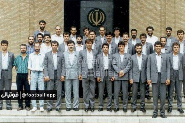 نوستالژی عکس یادگاری بازیکنان تیم ملی ایران در چین