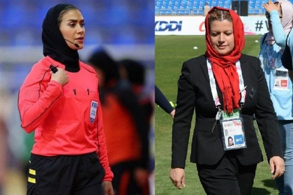  مسئولیت ۲ زن ایرانی از فوتبال ایران در جام جهانی فوتسال آقایان  هراتیان و ناظمی در لیتوانی