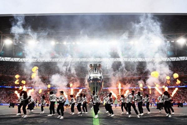  تصاویری دیدنی از مراسم اختتامیه رقابت‌های یورو 2020