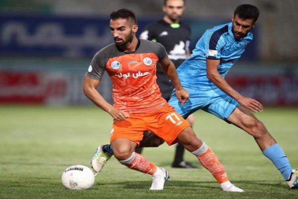  نگاه عجیب کاپیتان سایپا به گلر تیمش + عکس