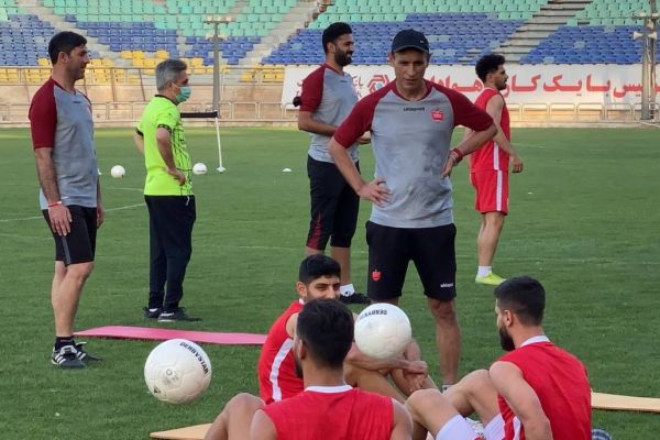  گزارش تصویری  تمرین تیم پرسپولیس شنبه ۲۶ تیر