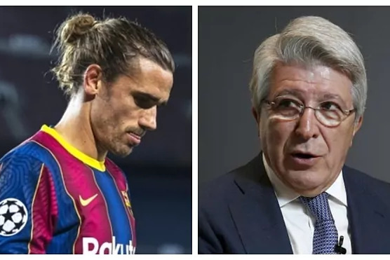  رئیس اتلتیکو مادرید  فکر نکنم هواداران گریزمان را ببخشند