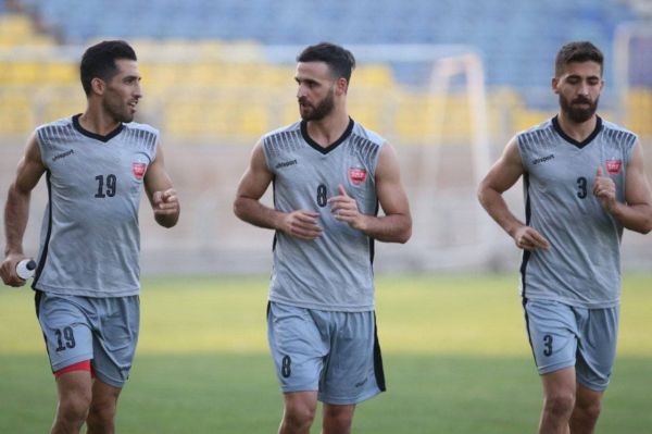  گزارش تمرین پرسپولیس  تمرین و ریکاوری پرسپولیس با ۲ غایب