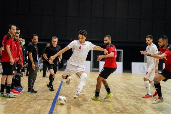 گزارش تصویری  دیدار تیم‌های ملی فوتسال ایران و مصر، 5 مرداد 1400