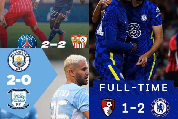  پیروزی چلسی و منچسترسیتی و تساوی پاریسی ها در دیدارهای دوستانه