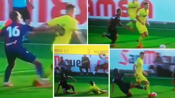  تکل خشن و وحشیانه مهاجم سابق رئال مادرید در بازی دوستانه