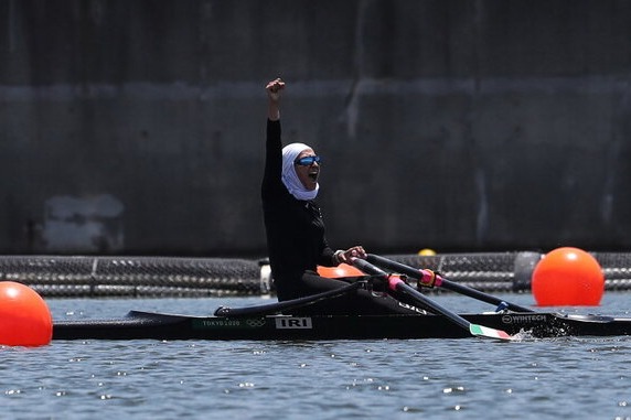  نازنین‌ ملایی  استرس داشتم اما بهترین نتیجه تاریخ روئینگ ایران را گرفتم