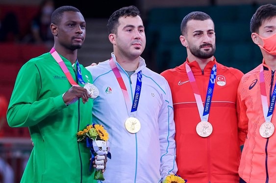  پاداش نجومی برای رقیب گنج زاده  45 میلیارد برای تنها مدال آور سعودی