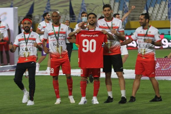  گزارش تصویری؛ جشن قهرمانی فولاد در جام حذفی