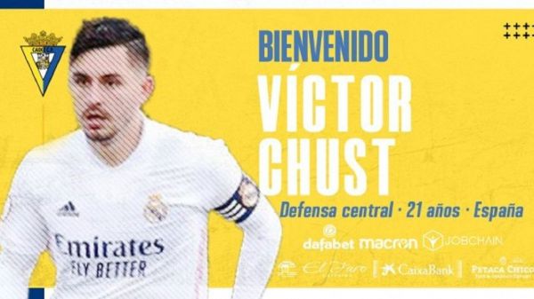  دفاع میانی آکادمی رئال مادرید به کادیز پیوست