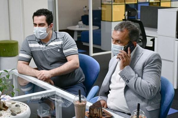  گزارش تصویری؛ بازدید رییس فراکسیون ورزش مجلس شورای اسلامی از دفتر گروه رسانه‌های فوتبالی