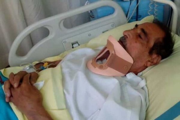 تقدیر فرزند مرحوم عزیزی از همراهیها در طول دوران درمان