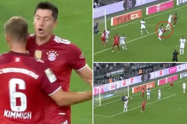  شروع درخشان لواندوفسکی در فصل جدید با یک شلیک دقیق و تماشایی