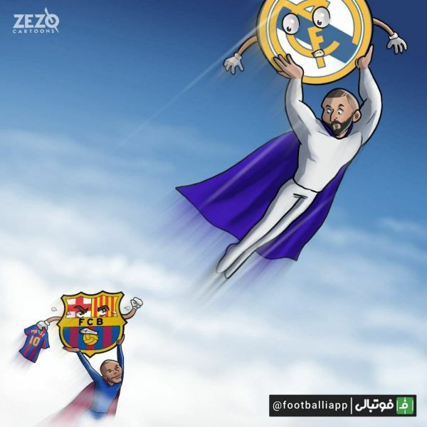  کاریکاتور  بریتویت، قهرمان جدید بارسلونا