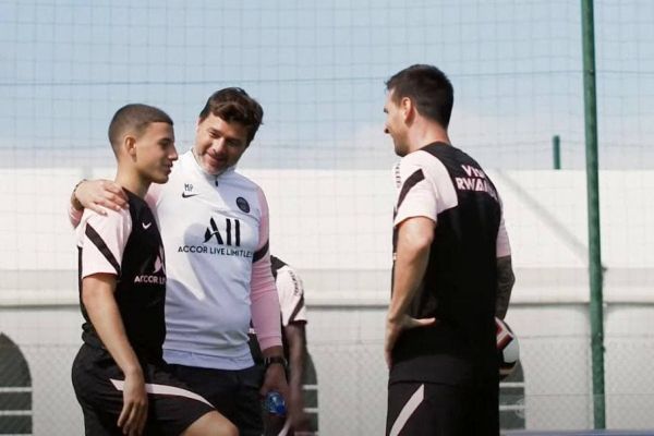  عکس؛ پوچتینو و معرفی یک کارآموز به لیونل مسی