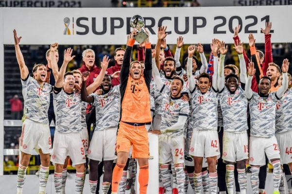 بایرن مونیخ با پیروزی در درکلاسیکر قهرمان سوپرکاپ شد