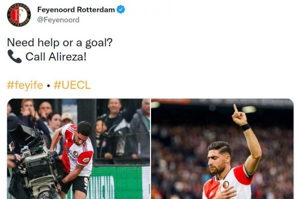 توییت جالب فاینورد برای جهانبخش با علیرضا تماس بگیرید