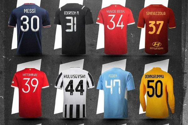 طرح؛ بازیکنان بزرگ با شمارههای عجیب و غریب؛ از مسی تا فودن و دوناروما