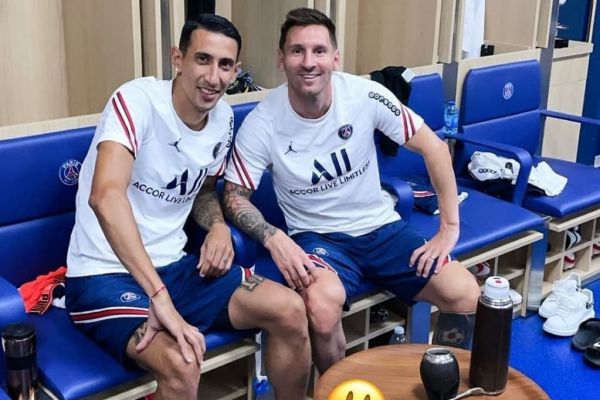  عکس؛ تحقق رویای هم‌تیمی شدن با مسی برای آنخل دی ماریا