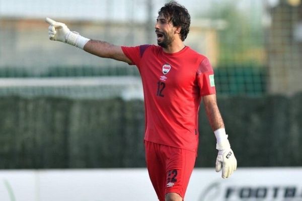 درمان دروازهبان اصلی عراق در امارات