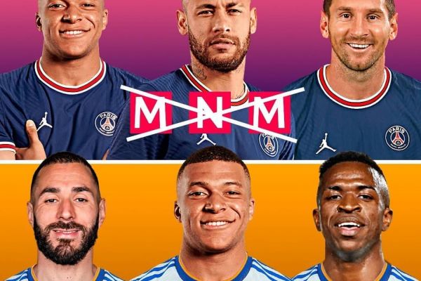 به جای مثلث MNM در پاریسن ژرمن مثلث BMV در رئال مادرید شکل میگیرد